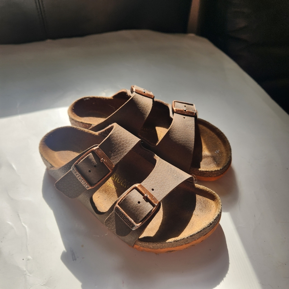 Birkenstock Mocha Sandals with Contoured Footbed